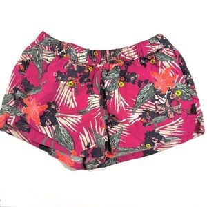 Patagonia Barely Baggies Shorts Womens  Pink Tropical Print